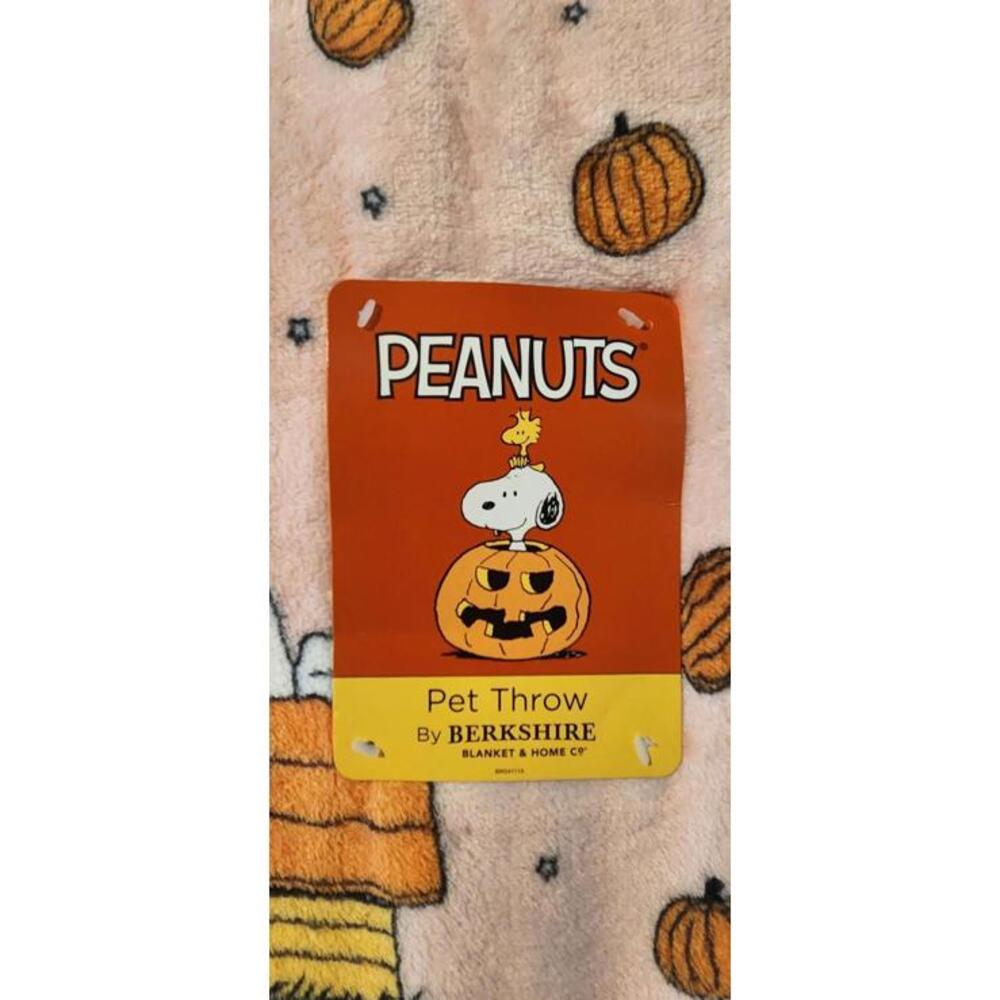 Peanuts Snoopy Halloween Blanket,‎ NWT